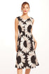 Hiroki Dress - Silver Bloom